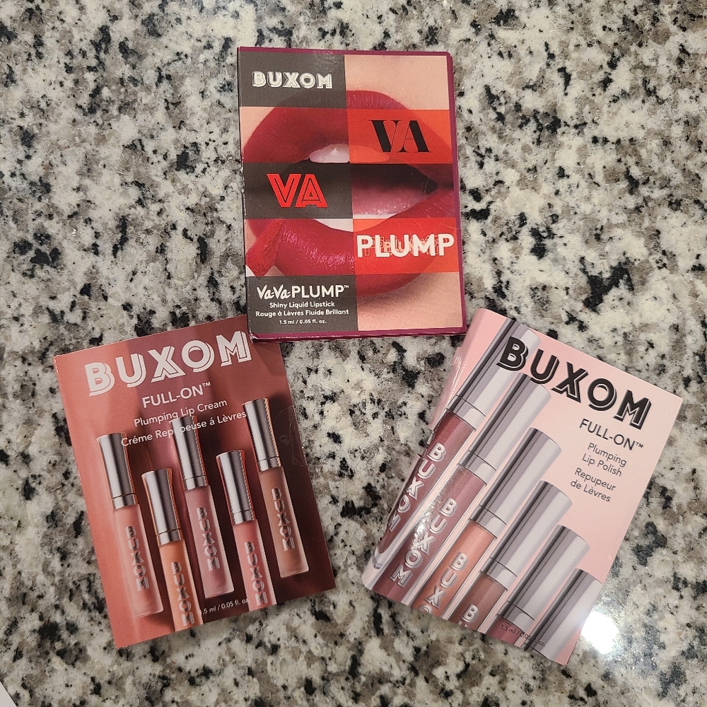 Buxom Lip Sampler Trio